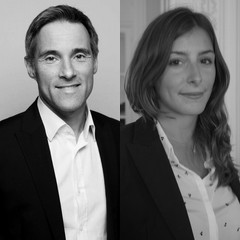 Frédéric Flatrès, associé Bersay & Associés et Roxane Bornhauser