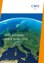 Etude 2013 CMS Fusions-acquisitions en Europe