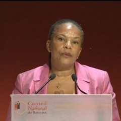 Christiane Taubira, ministre de la Justice