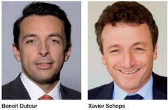 Benoît Dutour, Directeur Juridique Groupe, Rexel et Xavier Schops, Directeur Juridique, PPG Industrie Europe