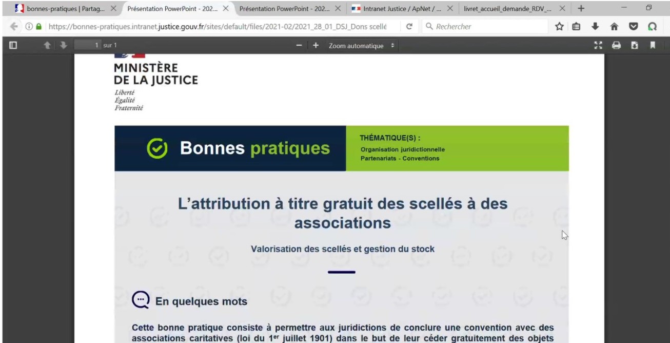 bonnes pratiques exemple