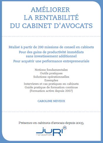 juribook ameliorer la rentabilite du cabinet